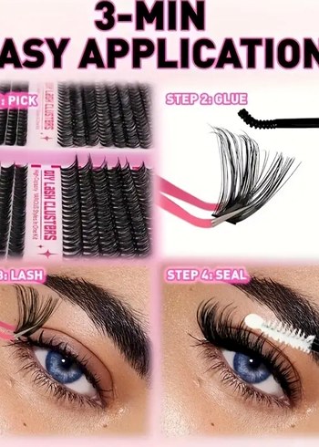 800 adet Takma Kirpik Seti - Görsel 5