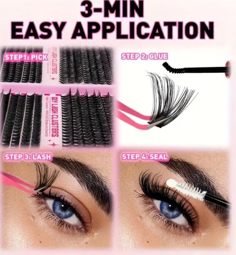 800 adet Takma Kirpik Seti - Görsel 5