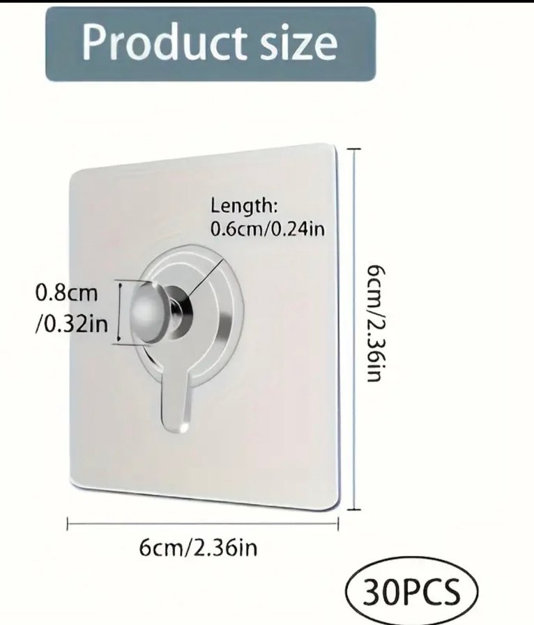 Güçlü Yapışkanlı Duvar Askısı - Görsel 2
