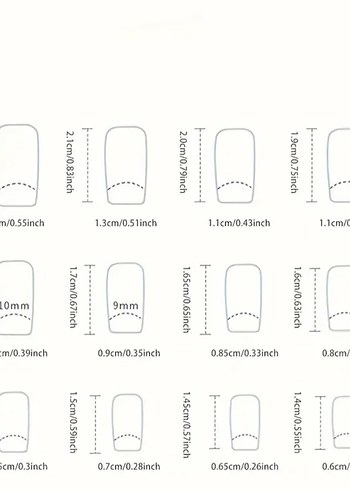 Takma Tırnak 24 parça - Görsel 4