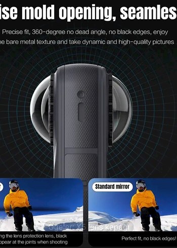 Insta360 X5 Lens Koruyucu - 1 çift - Görsel 3