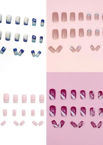 Takma Tırnak Seti 96 Parça - Görsel 5