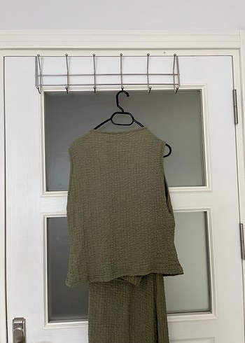 Diğer Düğmeli Bürümcük Kumaş Takım
