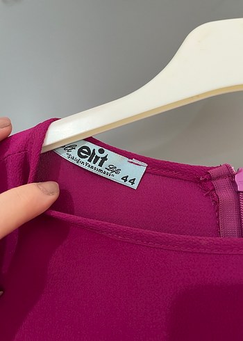 Bordo Uzun Kollu Salaş Tunik - Görsel 2