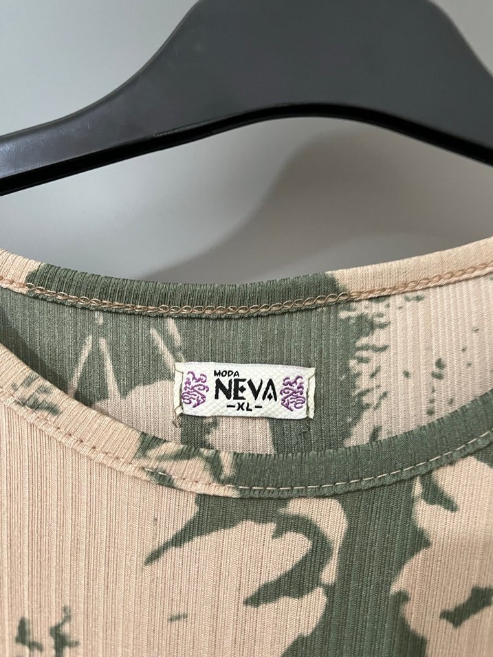 Bohem Uzun Kol Çiçek Desenli Elbise - Görsel 2