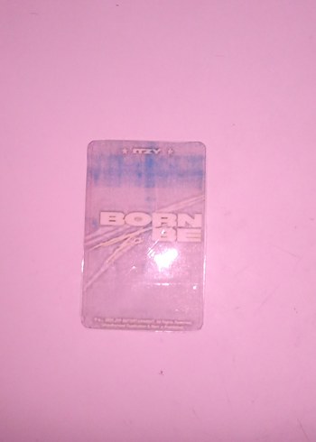 Itzy Yeji K-Pop Fotokart - Görsel 4