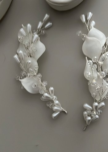 Beyaz Nakışlı Platform Topuklu Kadın Ayakkabı - Görsel 5