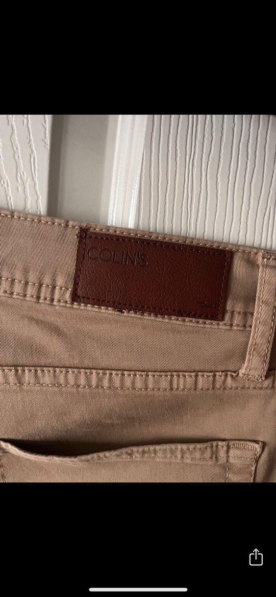 Bej Erkek Keten Pantolon Regular Fit - Görsel 3