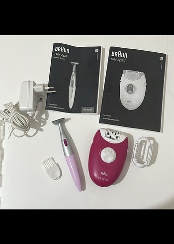 Braun Silk-épil 3-031 Kablolu Epilatör Pembe - Görsel 2