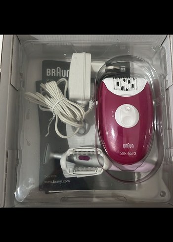 Braun Silk-épil 3-031 Kablolu Epilatör Pembe - Görsel 3