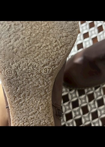 Kadın Kahverengi Hakiki Deri Tokalı Bot - Görsel 3