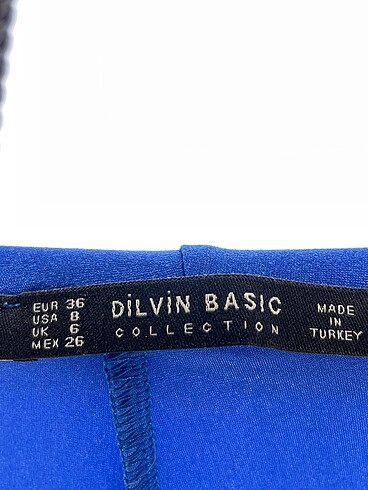 36 Beden mavi Renk Dilvin Tayt / Spor taytı %70 İndirimli.
