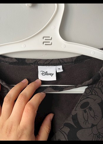 Disney Gri V Yaka Desenli kazak - Görsel 3