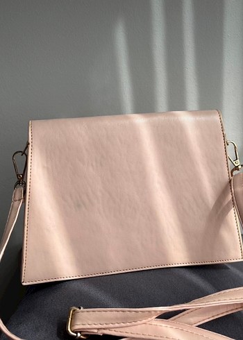 Bej Deri Kadın Çanta - Görsel 2