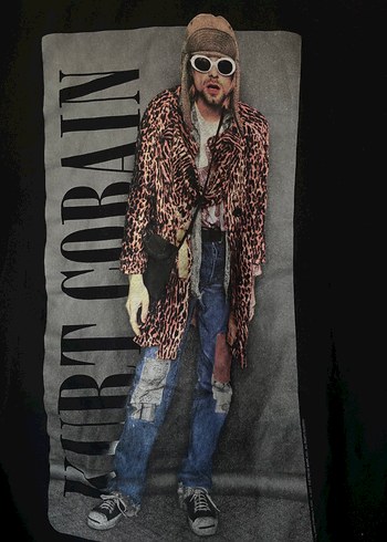 l Beden Kurt cobain tişört