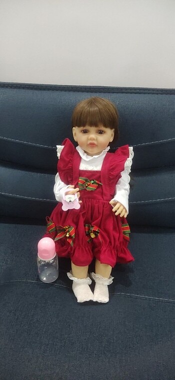 Tasarımcı 55 cm et bebek tasarım ürün el yapımı