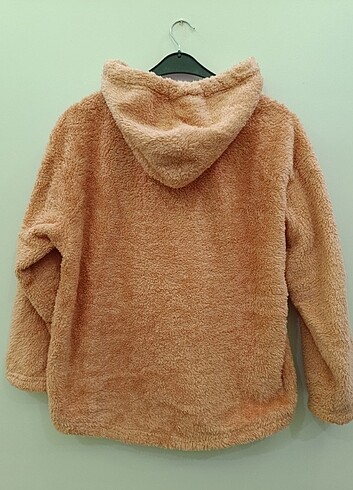 m Beden turuncu Renk Koton orjinal peluş sweatshirt