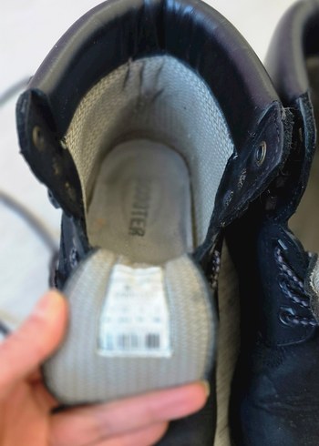 #scoodter Siyah Kadin Biker Botları - Görsel 2