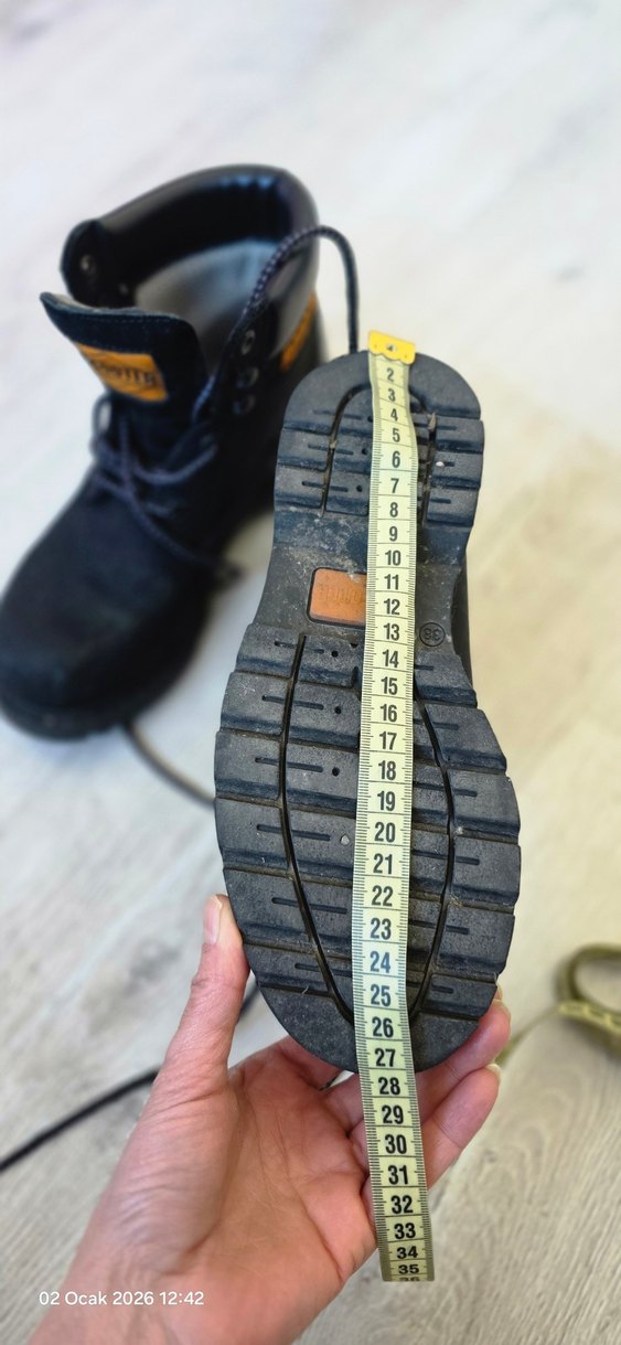 #scoodter Siyah Kadin Biker Botları - Görsel 5