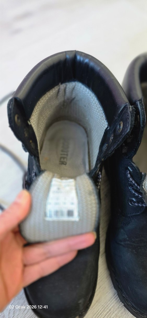 #scoodter Siyah Kadin Biker Botları - Görsel 2