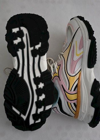 Bershka Çok Renkli Bağcıklı Kadın Spor Ayakkabı - Görsel 6