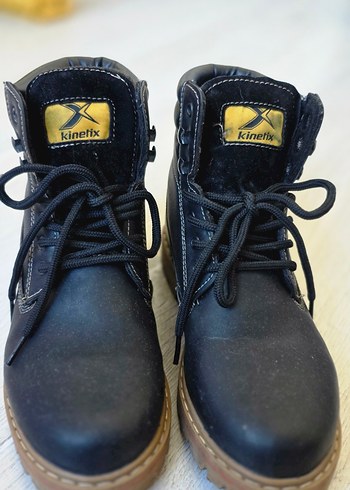 #kinetix Siyah Kadın Street Style Botlar - Görsel 3