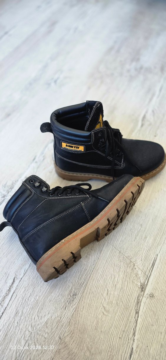 #kinetix Siyah Kadın Street Style Botlar - Görsel 2