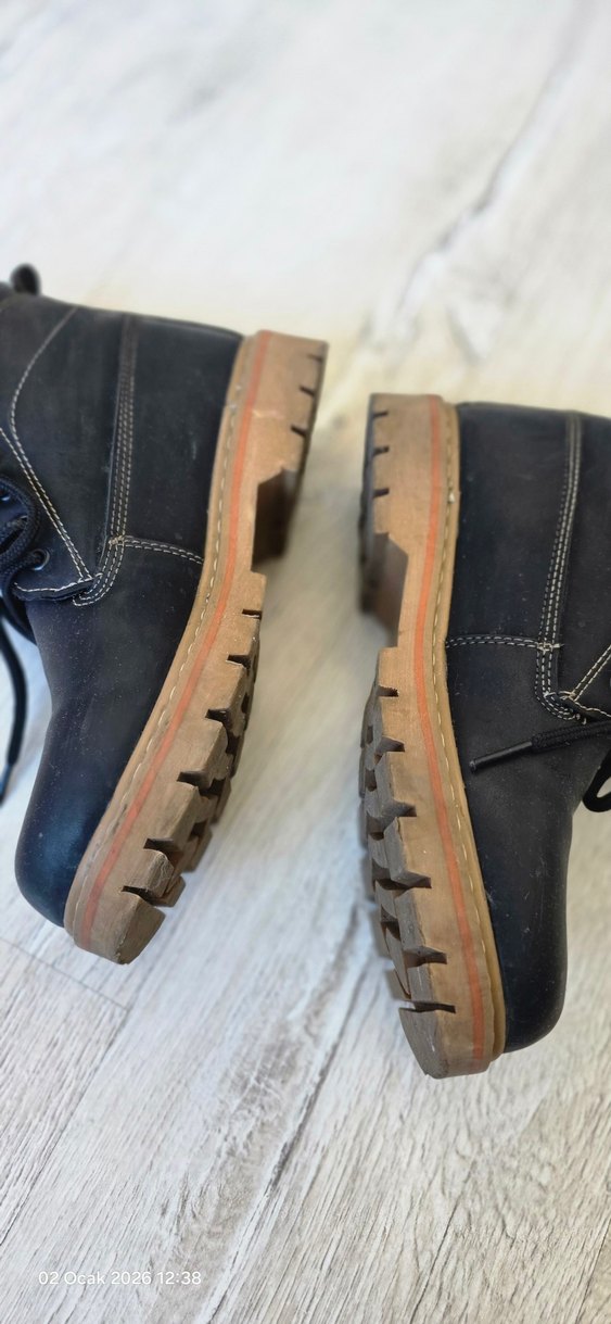 #kinetix Siyah Kadın Street Style Botlar - Görsel 4