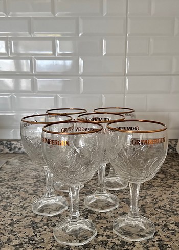 Grimbergen Altın Detaylı Kadehler