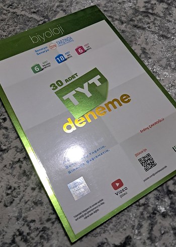 30 ADET TYT Deneme Sınavı Kitabı