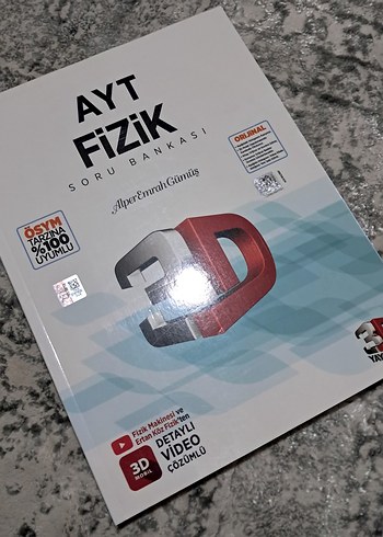 AYT Fizik Soru Bankası 3D Video Çözümlü