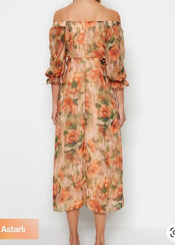 Bohem Tarz Pastel Renkli Uzun Elbise - Görsel 7