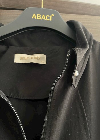 Kadın Gri Uzun Fermuarlı Kaban - Görsel 5