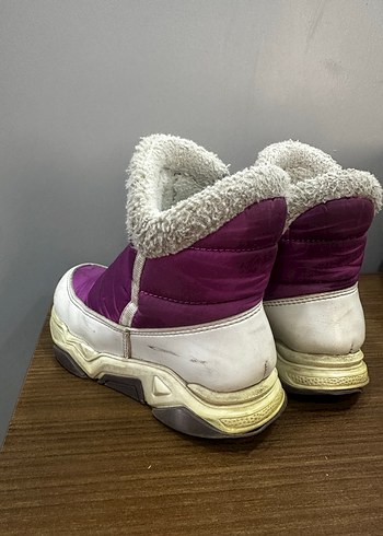 27 Beden mor Renk Mor Kız Çocukları için Kaydırmaz Botlar