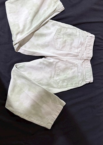 Bershka Bershka desenli kot pantolon