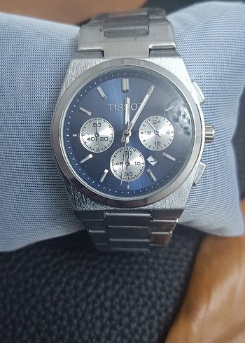 Lacivert Kadran Tissot Erkek İş Saatı - Görsel 4