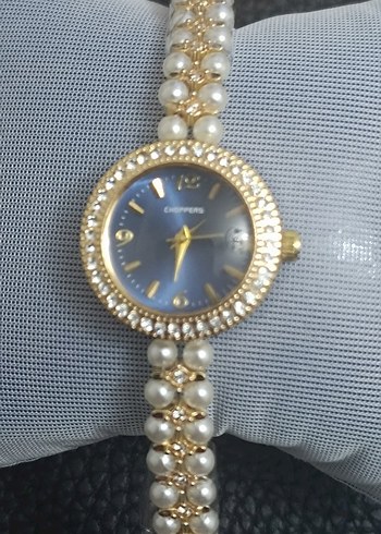 İnci Detaylı COOPPERS Mavi Kadın Kol Saati - Görsel 4