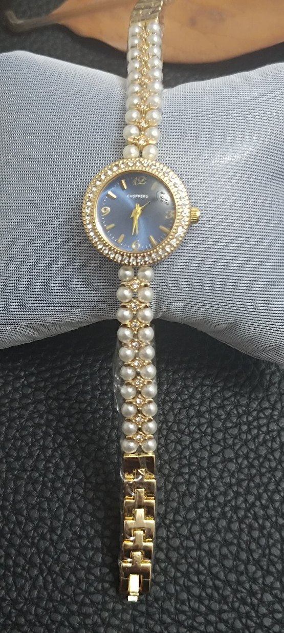 İnci Detaylı COOPPERS Mavi Kadın Kol Saati - Görsel 2