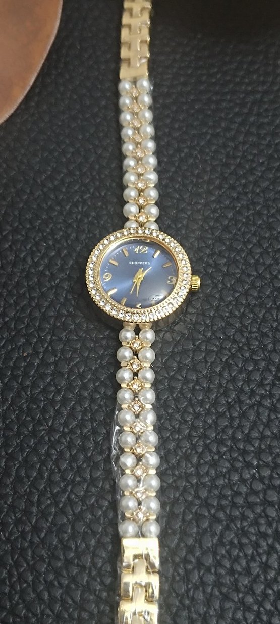 İnci Detaylı COOPPERS Mavi Kadın Kol Saati - Görsel 3