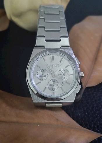 TİSSOT Gri Kadran Klasik Erkek Kol Saati - Görsel 3