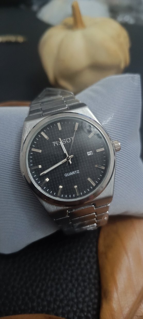 Klasik Siyah Tissot Erkek Kol Saati - Görsel 4