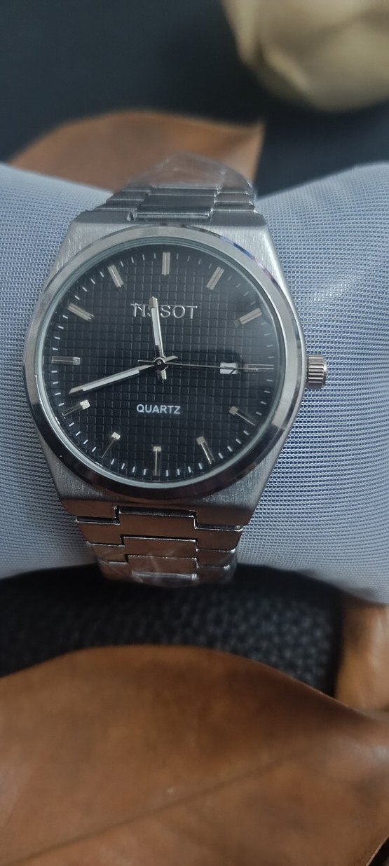 Klasik Siyah Tissot Erkek Kol Saati - Görsel 3