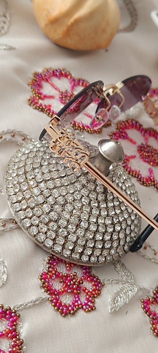 Kapın Fierx Oval Mor Bohem Bayan Güneş Gözlüğü - Görsel 3