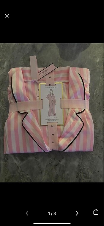 Victoria s secret orjinal pijama takımı etiketli