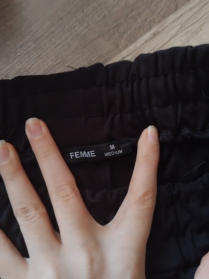 Siyah Rahat Kesim Eşofman Altı - Görsel 2