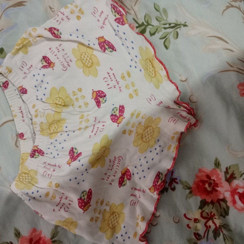 Çiçekli ve Renkli Baskılı İç Çamaşırı - Görsel 2