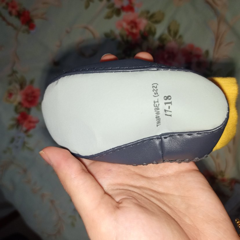 Sarı Örgü Detaylı Erkek Bebek Botu - Görsel 4