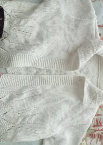 Kız Çocuk Uzun Kollu Dantel Detaylı Bolero takım - Görsel 4