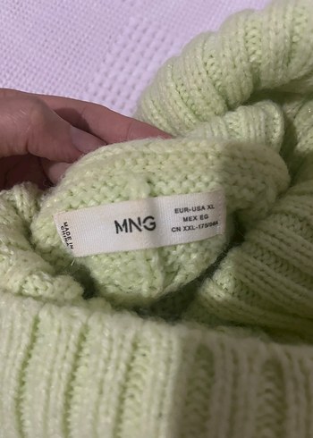 Mango Gri Örgü Boğazlı Kadın Kazak