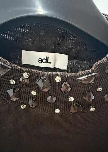 Adl Düğmeli Kadın Süet Bluz - Kahverengi - Görsel 2